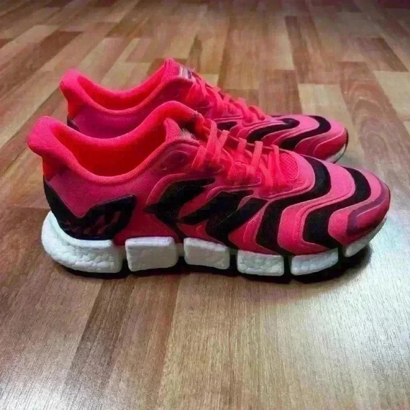 💰HUGE CLEARANCE SALE  💰 Adidas ClimaCool Vento Pink /black Mens Running Shoes - Picture 6 of 9